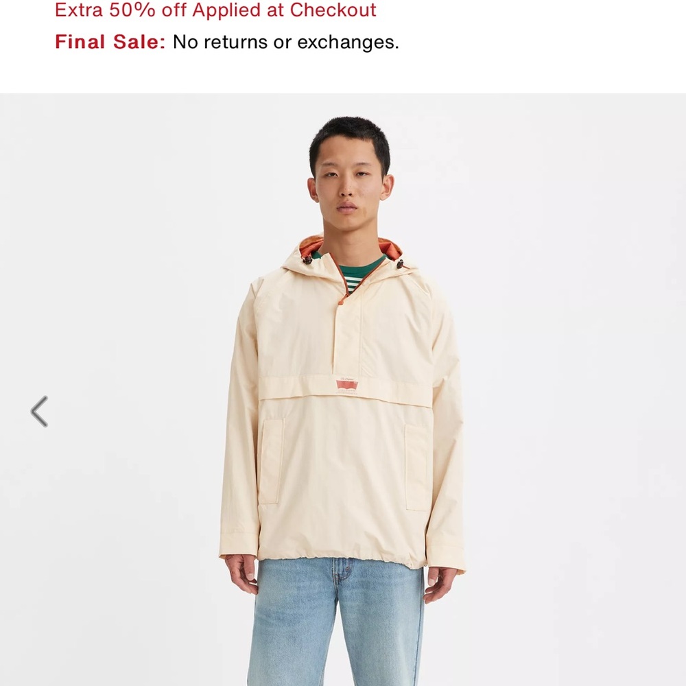 Levi’s Stockton Anorak size Medium
